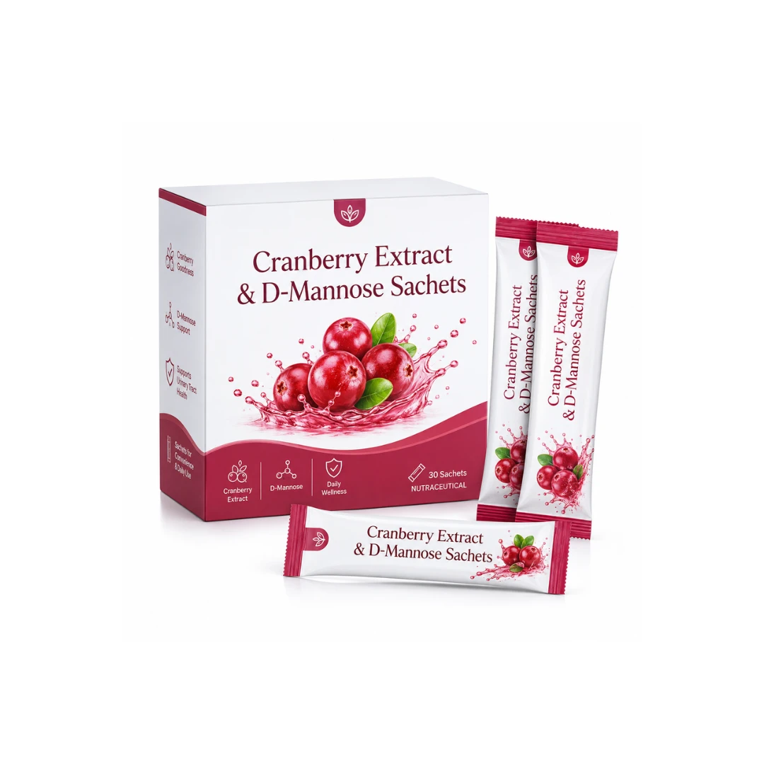 CRANBERRY EXTRACT + D-MANNOSE SACHETS